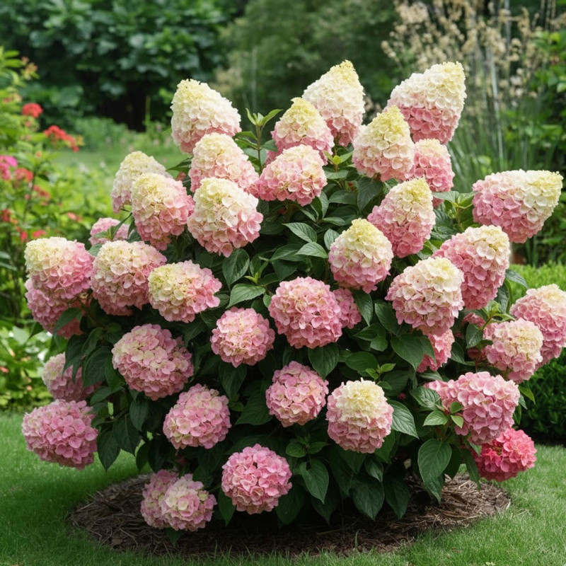 Hortensja bukietowa vanille fraise, renhy sadzonka